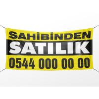 Sahibinden Satılık Branda Afiş