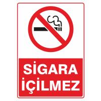 Sigara İçilmez Uyarı Levhası
